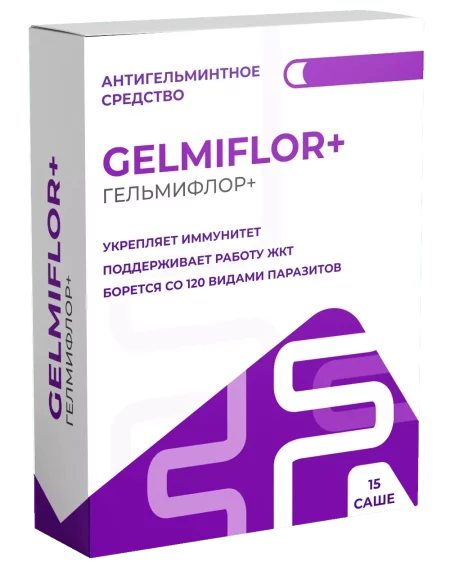 Гельмифлор препарат от паразитов купить в аптеке за 168 рублей